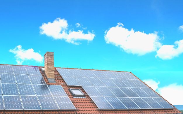 Roof With Solar Panels